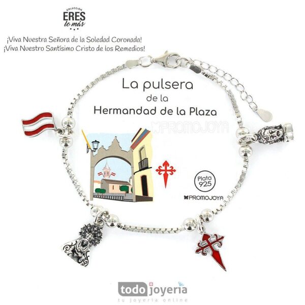 Pulsera Plata Mujer HERMANDAD DE LA PLAZA